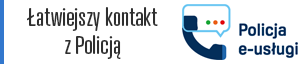 Łatwiejszy kontakt z Policją - e-usługi