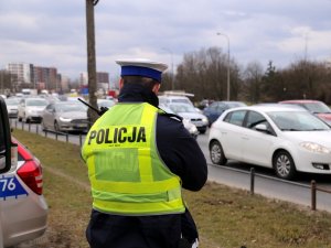 Policjanci podczas akcji SMOG