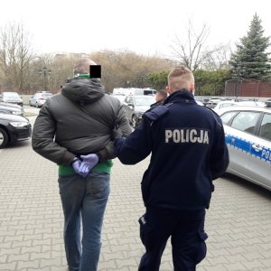 Mężczyzna zatrzymany przez policję