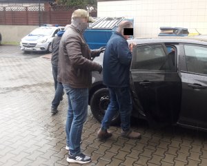 Zatrzymany przez policjantów mężczyzna