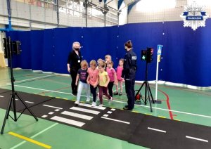 Zajęcia praktyczne z wykorzystaniem mobilnego miasteczka ruchu drogowego