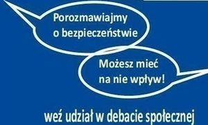 plakat debata społeczna