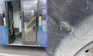 uszkodzenia autobusu
