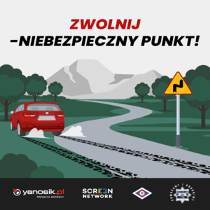 plakat promujący działania