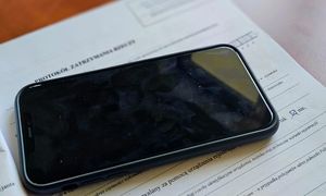 poszukiwany telefon wraz z protokołem zatrzymania rzeczy