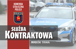 plakat służby kontraktowej