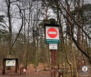 NIEUPRAWNIONY WJAZD POJAZDÓW DO LASU