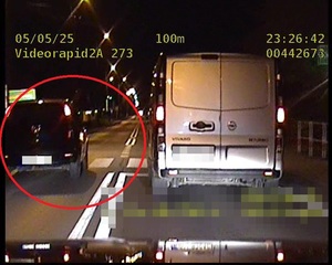 W zaledwie kilka sekund zebrał 24 punkty karne oraz 2 400 złotych mandatu