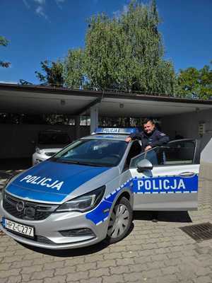 dzielnicowy st. asp. Andrzej Łepecki