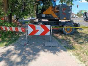 nieprawidłowości w prowadzeniu prac drogowych