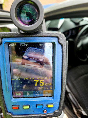 zdjęcie z przekroczenia prędkości