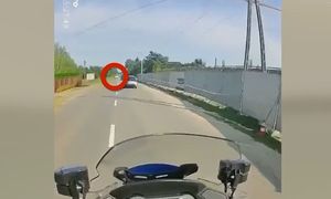 wyprzedzanie na zakazie wyprzedzania