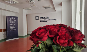 Dzień Kobiet w Komendzie Powiatowej Policji w Piasecznie